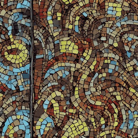 Mosaic Cartoon Pattern · Creative Fabrica