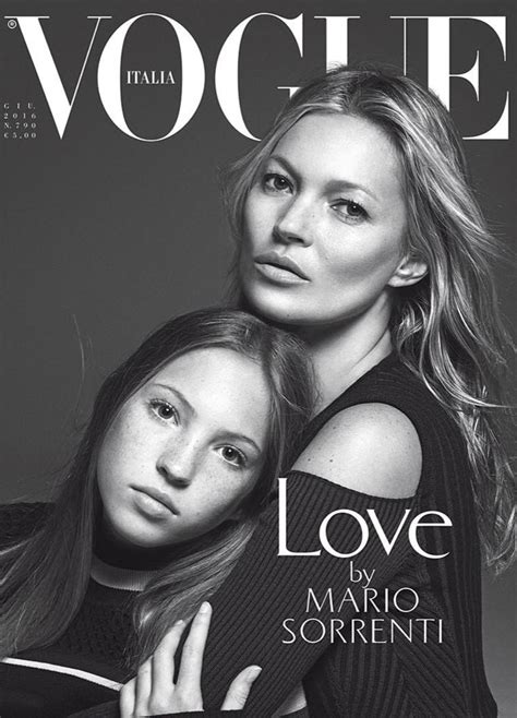 Kate Moss Vogue Italia June 2016 Img Models