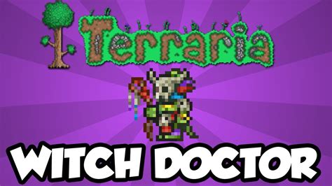 Terraria 12 How To Get The Witch Doctor Npc New Terraria 12 Items