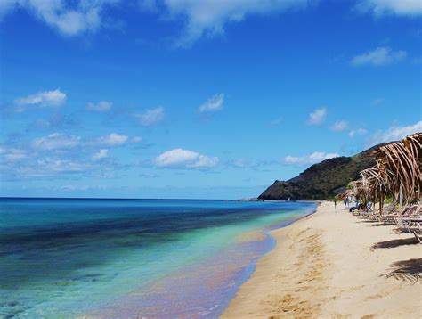 Shipwreck Beach St Kitts Tropical Islands Paradise Caribbean