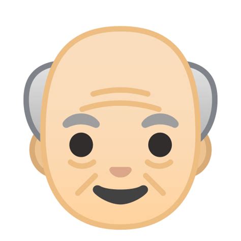 👴🏻 Old Man Emoji With Light Skin Tone Meaning And Pictures