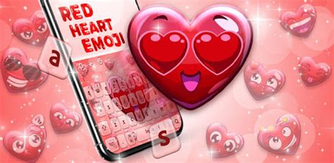 Red Love Heart Emoji Keyboard For Pc How To Install On Windows Pc Mac
