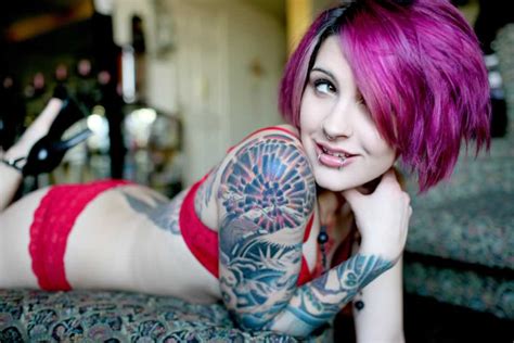 Suicide Girls Tattoos Pictures Images Pics Photos Of Her Tattoos