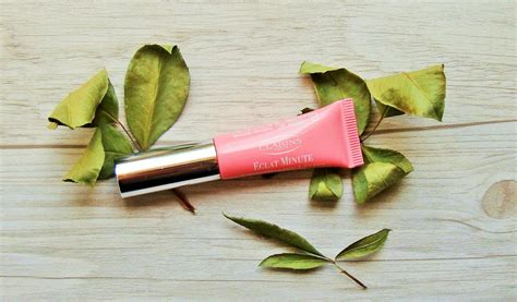 little white truths clarins instant light natural lip perfector in 01 rose shimmer review