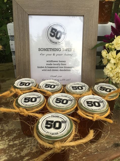 Say Thanks With These 50th Birthday Party Favors Partyslate
