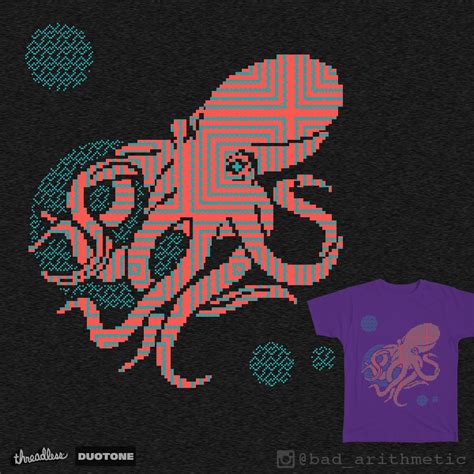 Score 8 Bit Octopus By Badarithmetic On Threadless