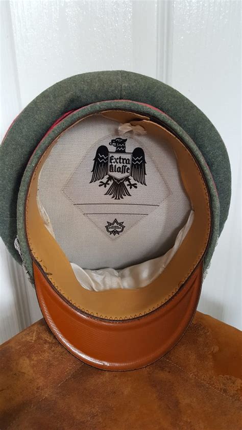 Waffen Ss Panzer Officer Visor Cap By Michael Janke Remagen Militaria