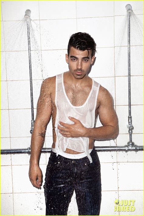 Joe Jonas Gets In The Shower With Notion Magazine Photo 3788792 Joe Jonas Magazine Photos