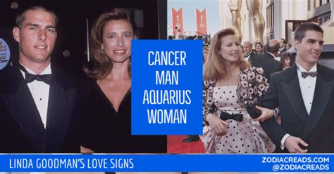 In most cases when these two get together, a lot of the times they make it to the dating phase and go no further. Cancer Man and Aquarius Woman Love Compatibility - Linda ...