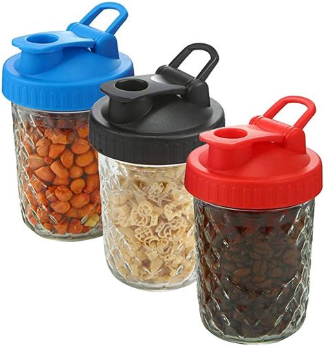 wide mouth mason jar lids 3 pack reusable canning lids flip cap lids with leak
