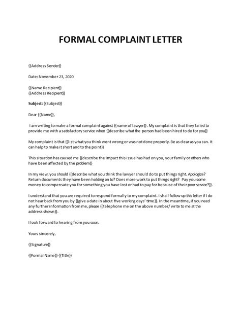 😍 Writing A Good Complaint Letter How To Write An Email Complaint In 6