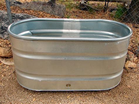 Large galvanized cattle water trough. FEEDING TROUGH | MG BARN | Pinterest