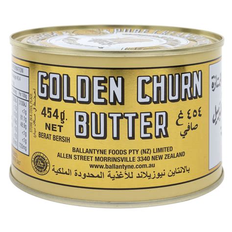 Without it, cakes, biscuits and pastries wouldn't have the same melting richness and tender texture. Golden Churn Canned Butter 454G