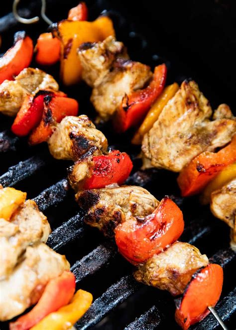 The Best Grilled Chicken Kabobs I Heart Naptime