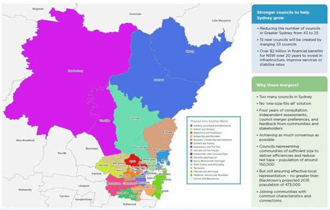 Forced Amalgamation Maps Of Doom Released Nsw Council Mergers