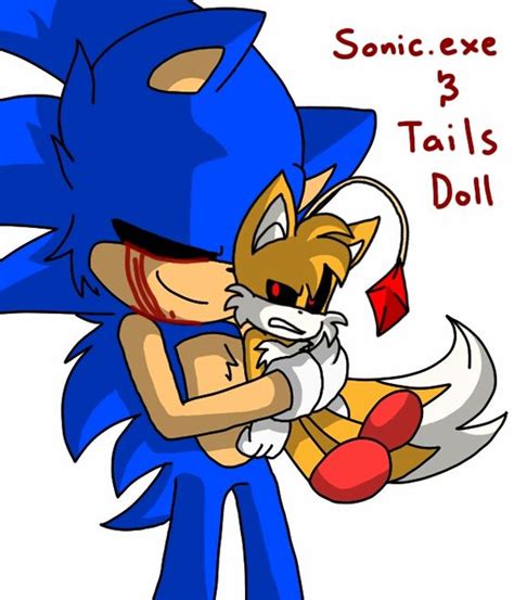 Sonic Exe And Tails Doll By Re Cicisixtyfour On Deviantart
