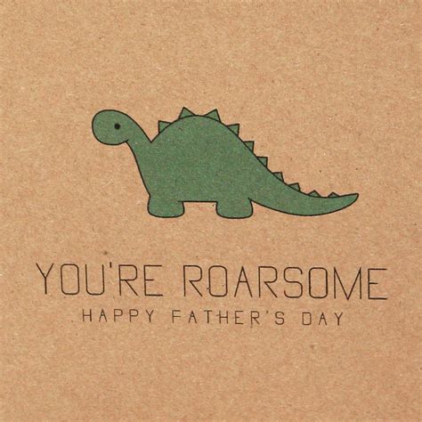 you re roarsome father s day card by miss shelly designs