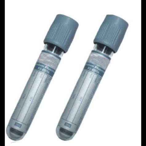 Plastic Fluoride Oxalate Tube 2 Ml For Hospital At Rs 158piece Glucose Tube In New Delhi
