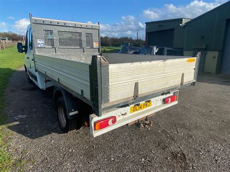 Renault Master 23 Dci 35 Double Cab Tipper Rwd Lwb Euro 5 Abbotts