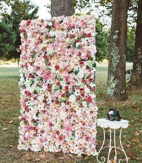 Fabulous Flower Walls Trending In Wedding Decor Blog