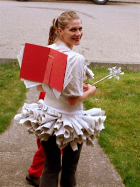 36 Last Minute Diy Halloween Costumes Book Fairy Costume Diy