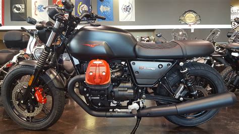 2018 Moto Guzzi V7 Iii Carbon Dark Motorcycles Saint Charles Illinois