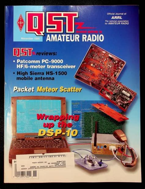 Vintage Qst Magazine November Patcomm Pc High Sierra Arrl Ham Radio Picclick Uk