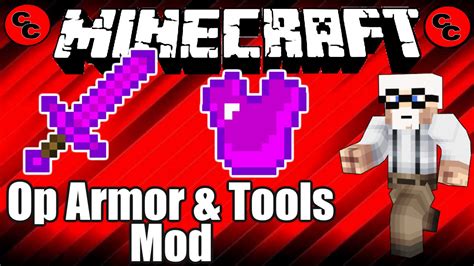 Minecraft Mods Op Armor And Tools Mod 1 7 10 Youtube