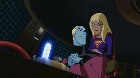 Supergirl And Brainiac 5 On Twitter Justice League Animated