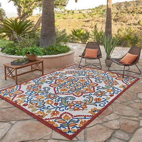 Buy square indoor/outdoor rugs and get the best deals at the lowest prices on ebay! Elements Indoor/Outdoor Citra Medallion Area Rug | Outdoor ...