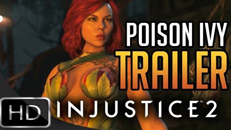 Injustice 2 Poison Ivy Trailer Youtube