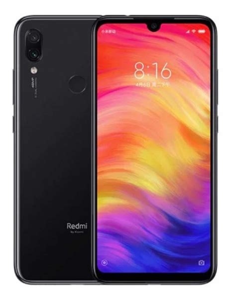 Xiaomi Redmi Note 7 64gb4gb Ram Vglobal Preto R 119700 Em