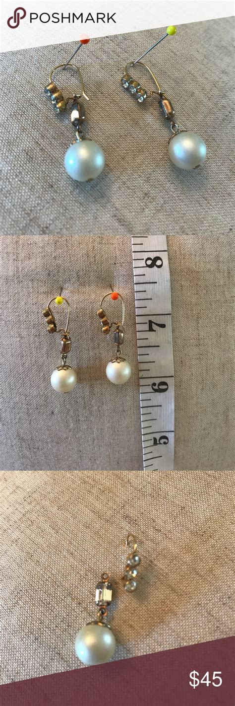 pair  vintage dangling earrings dangle earrings earrings