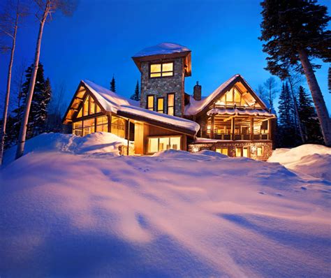 Over The Top Winter Vacation Rentals Mountain Living