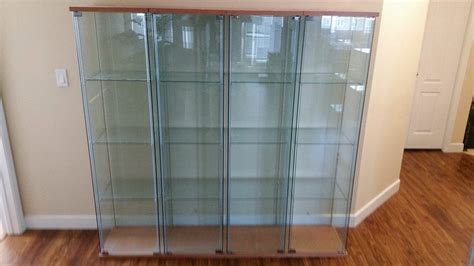 Ikea DETOLF Glass Display Cabinet Almari Rak Kaca Ikea Furniture Home Living Furniture