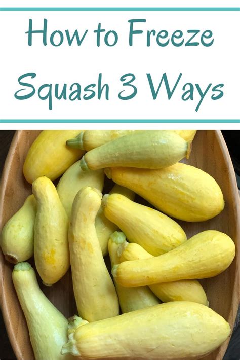 How To Freeze Squash The Health Nut Mama