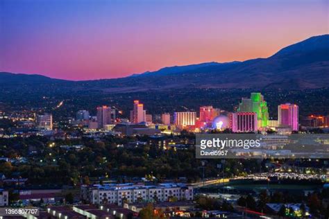 Reno Nevada Skyline Photos And Premium High Res Pictures Getty Images