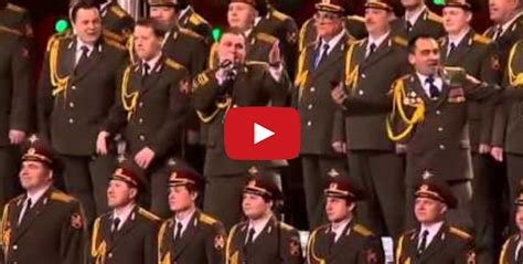 Tastefully Offensive Russia S Red Army Choir Sings Get Lucky At The