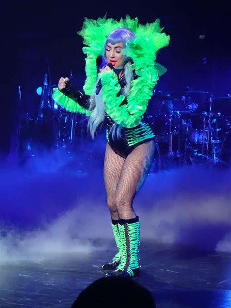 Lady Gaga Performingat The Park Theater In Las Vegas 77 Gotceleb