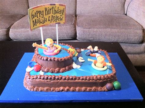 Swim Party Cake Swim Party Party Cakes Birthday Cake Desserts Food Shower Cakes Tailgate