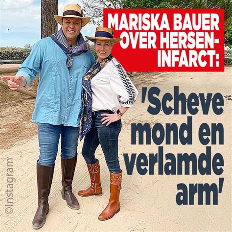 Mariska Bauer Over Herseninfarct Scheve Mond En Verlamde Arm