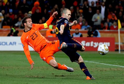 Andres Iniesta In Netherlands V Spain 2010 Fifa World Cup Final Zimbio