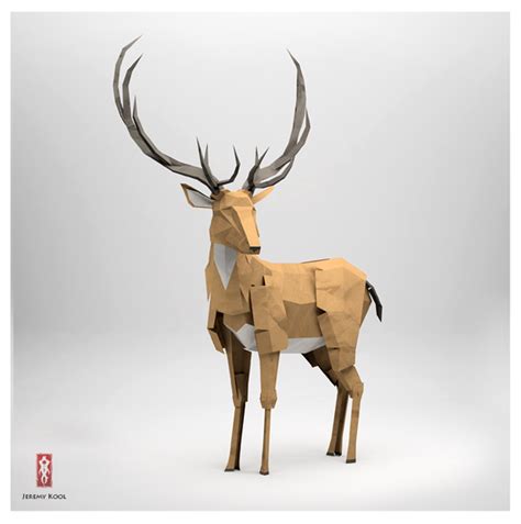 3d Origami Sculptures Of Animals That Will Capture Your Immagination