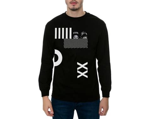 Tyler Spangler The X And O Long Sleeve Tee In Black Sv Xando Lst Blk Karmaloop