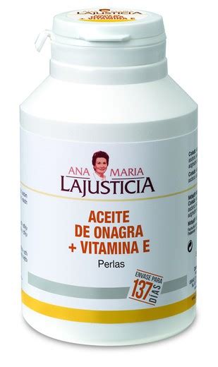 Aceite De Onagra Vitamina E Tri For Fun