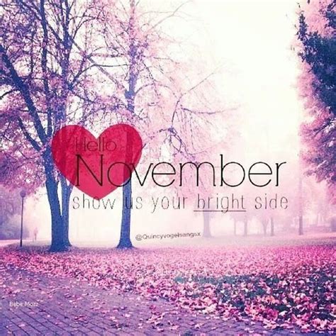 Show Us Your Bright Side Hello November Pictures Photos And Images
