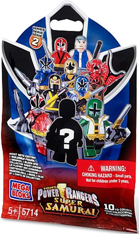 Mega Bloks Power Rangers Super Samurai Series 2 Mystery Pack Toywiz