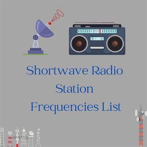shortwave radio station frequencies list [usa and europe] 2023