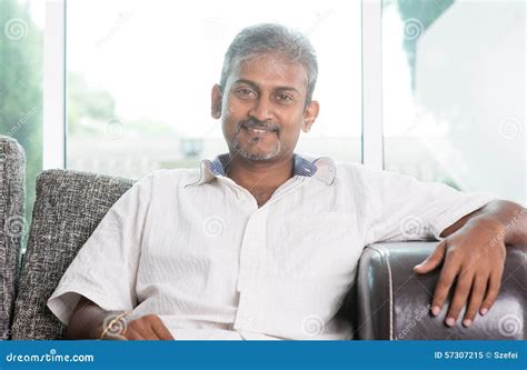 Portrait Of Mature Indian Man Stock Image Image Of Confident Middle