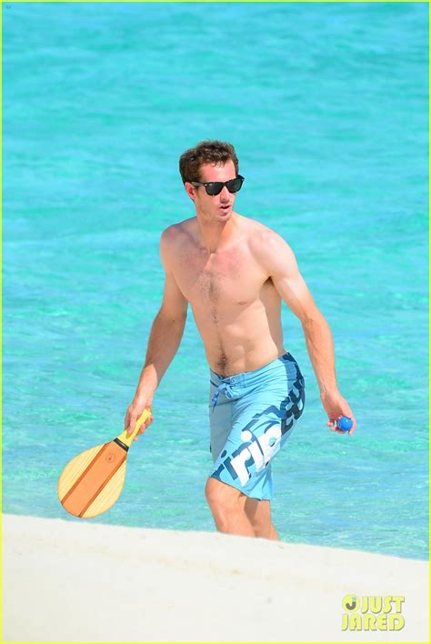Shirtless Andy Murray Ibiza Beach Besos With Kim Sears Photo 2909840
